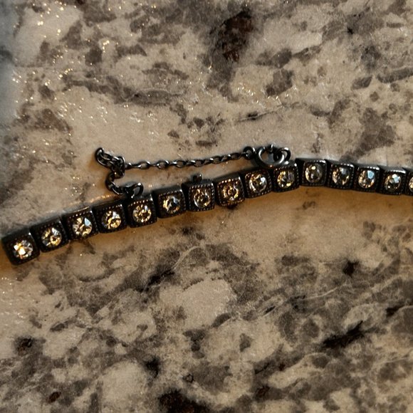 Neiman Marcus Palpo Sterling Silver Bracelet with Fashion Stones - Picture 3 of 6